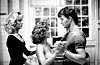 Cynthia Rhodes, Jennifer Grey i Patrick Swayze na filmskom setu ”Prljavog plesa” 1987. godine