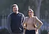 new orleans, LA - *EXCLUSIVE* - Ben Affleck and stunning Cuban actress, Ana De Armas are seen together on the set of the erotic thriller