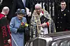 LONDON, ENGLAND - MARCH 09: Queen Elizabeth II leaves after attending the Commonwealth Day Service 2020 on March 09, 2020 in London, England. (Photo by Dan Kitwood/Getty Images)