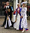 Prince Edward, vojvotkinja Sophie, Lady Louise Windsor i grof James od Wessexa na krunidbi kralja Charlesa