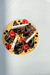 Za desert se zasladite čokoladnim raviolima