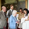Prince Harry and Meghan Duchess of Sussex are joined by her mother, Doria Ragland, as they show their new son, born Monday and named as Archie Harrison Mountbatten-Windsor, to Queen Elizabeth II and Prince Philip at Windsor Castle. Queen Elizabeth II meets new grandson Archie Harrison Mountbatten-Windsor, Windsor Castle, UK - 08 May 2019 This photograph is provided to you strictly on condition that you will make no charge for the supply, release or publication of it and that these conditions and restrictions will apply (and that you will pass these on) to any organisation to whom you supply it. There shall be no commercial use whatsoever of the photographs (including by way of example only) any use in merchandising, advertising or any other non-news editorial use. The photograph must not be digitally enhanced, manipulated or modified in any manner or form and must include all of the individuals in the photograph when published. All other requests for use should be directed to the Buckingham Palace Press Office in writing. The Duke and Duchess of Sussex are joined by her mother, Doria Ragland, as they show their new son, born Monday and named as Archie Harrison Mountbatten-Windsor, to the Queen Elizabeth II and the Duke of Edinburgh at Windsor Castle.,Image: 431837840, License: Rights-managed, Restrictions: NOT FOR USE AFTER 7th JUNE 2019. Free for use, News Editorial Use Only. No Commercial Use. No Merchandising, Advertising, Souvenirs, Memorabilia Or Colourably Similar., Model Release: no, Credit line: Chris Allerton/SussexRoyal / Shutterstock Editorial / Profimedia