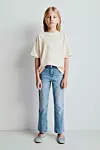 Zara traperice za djevojčice cropped flared (prije 19,95 eura, sada 12,99 eura)