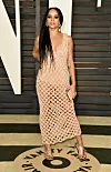 Rupičasta haljina za Vanity Fair party