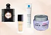 Yves Saint Laurent Black Opium parfem/Dior Forever Skin Glow 24h Hydrating Radiant Foundation tekući puder/La Roche Posay EFFACLAR DUO (+) krema za lice/L‘oreal Paris Elseve Hyalruon Plump maska za kosu