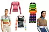 Polo majica Mango (249,90 kn)/ pulover Ganni; Matchesfashion (380 eura)/majica Diesel (960 kn)/midi pletena haljina Christopher John Rogers; Net-a-Porter (11,246 kn)/pleteni pulover Mango (349,90 kn)