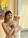 Lejla Filipović sa svojom pomerankom Doll