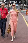 Beatrice Borromeo obožava i vichy uzorak koji je nosila 2015. na još jednom Grand Prixu u Monaku.