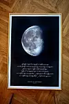 Personalizirani posteri Moonprint.