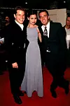 Ben s Minnie Driver i Mattom Damonom na premijeri filma ‘Dobri Will Hunting‘