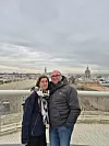Željko i supruga Dominique Bratović Vela u Sevilli