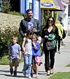 S prvom suprugom Jennifer Garner i djecom Violet, Seraphinom i Samuelom