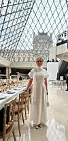 U elegantnom izdanju na predsjedničkoj večeri u muzeju Louvre