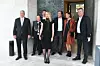 Obitelj Murtić na otvorenju izložbe.