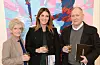 Davidova majka Sandra, sestra Joanne i otac Ted Beckham snimljeni