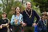 Princ William i Kate s djecom su dan proveli s izviđačima