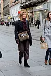 Ana Ivančić, vlasnica shopping butika Garderoba u šetnji gradom.