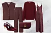 Gucci cipele na petu (890 eura)/LOULOU STUDIO prsluk (212 eura)/LOULOU STUDIO donji dio odijela (212 eura)/Savette kožna torbica (1054 eura)/The Row pulover (4,750 eura)/Blazé Milano slip haljina (575 eura)