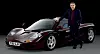 Rowan Atkinson sa svojim McLarenom F1. kojeg je 1997. kupio za 540,000 funti, dva put razbio, popravio i prodao za 8 milijuna funti