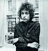American folk pop singer Bob Dylan at a press conference in London. (Photo by Express Newspapers/Getty Images)