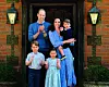 Kate i William sa svojom djecom u travnju ove godine.
