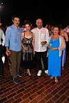 Goran Višnjić, Zrinka Cvitešić i Goran Grgić na domjenku povodom svečanog otvaranja Igara