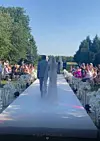 Dina Dragija i Tin Jedvaj nakon crkvenog vjenčanja