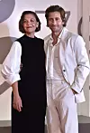 Maggie Gyllenhaal i Jake Gyllenhaal na premijeri filma 'The Lost Daughter'