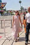Britanska glumica Emma Watson u haljini Chanel iz resort kolekcije za 2025.