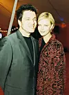 S bivšim dečkom Stephanom Jenkinsom 1998., na premijeri filma ‘Mighty Joe Young‘