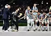 Messi je pobjedu proslavio s cijelom reprezentacijom