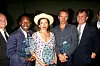 Pele, Bianca Jagger, Sting i Michael York na dodjeli nagrada Ujedinjenih naroda u New Yorku 1993.