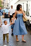 Kylie Jenner s kćerkom Stormi i sinom Aireom na odmoru u Rimu
