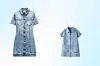 Zara mini haljina od trapera (35,95 eura)/Zara traper haljina skater kroja za djevojčice (17,95 eura)