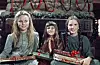 Sestre Mary, Carrie i Laura Ingalls koje glume i carrie Melissa Sue Anderson, Lindsay Greenbush i Melissa Gilbert