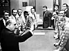 Akim Tamiroff, Richard Conte, Buddy Lester, Joey Bishop, Sammy Davis, Jr., Frank Sinatra, Peter Lawford, Dean Martin, Richard Benedict, Norman Fell, Henry Silva i Clem Harvey u filmu iz 1960.