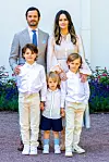 Princ Carl Philip i princeza Sofija sa sinovima