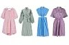 Mini haljina s vezom H&M (35 eura)/ košulja-haljina na vezanje Max Mara Weekend (275 eura)/ haljina s prorezom Reserved (249,90 kn)/ košulja-haljina midi dužine Paul Smith; Heraldi (3800 kn)