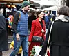 Vedran Ćorluka i Franka Batelić sa sinom u šetnji