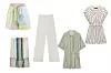 Lagane hlačice Staud; Matches Fashion (225 eura)/ midi suknja u stilu parea Uterque (390 kn)/ duge lepršave hlače Stradivarius (149,90 kn)/ kombinezon od lana Mango (249,90 kn)/ kombinezon na kopčanje Zara (299 kn)