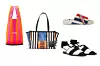 Tote torba Lastframe; Matches Fashion (238 eura)/ velika torba od kombinacije platna i kože Loewe Paula‘s Ibiza (960 eura)/ natikače H&M (39 eura)/ ravne natikače s vezicama Zimmermann; My Theresa (495 eura)