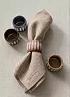 Set od 4 prstena za salvete od smole - 22,99 eura