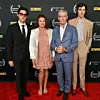 Paris Brosnan, Keely Shaye Smith, Pierce Brosnan i Dylan Brosnan