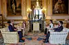 Kate Middleton, princ William, princ Hussein i princeza Rajwa u dvorcu Windsor
