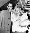 Marilyn Monroe s trećim suprugom Arthurom Millerom