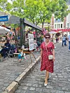 Anita na trgu Place du Tertre