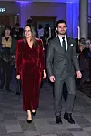 Princeza Sofia odlučila se za crvenu baršunastu haljinu i nije pogriješila