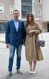 SDP-ov kandidat za gradonačelnika Ante Franić SDP sa suprugom