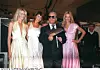 Karen Mulder, Helena Christensen, Karl Lagerfeld i Claudia Schiffer