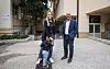 FOTOGRAFIJE: CROPIX/NIKOLINA VUKOVIC STIPANICEV/POOL CROPIX Sibenik, 160521. Lokalni izbori 2021. Aktualni zupan i kandidat HDZ-a Goran Pauk Sibensko-kninske zupanije na glasovanju za lokalne izbore. Na fotografiji: Goran Pauk sa suprugom i djetetom.